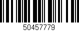 Código de barras (EAN, GTIN, SKU, ISBN): '50457779'