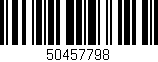 Código de barras (EAN, GTIN, SKU, ISBN): '50457798'