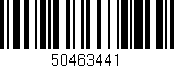 Código de barras (EAN, GTIN, SKU, ISBN): '50463441'
