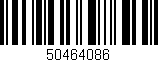 Código de barras (EAN, GTIN, SKU, ISBN): '50464086'