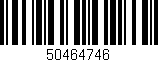 Código de barras (EAN, GTIN, SKU, ISBN): '50464746'