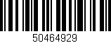 Código de barras (EAN, GTIN, SKU, ISBN): '50464929'