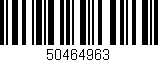 Código de barras (EAN, GTIN, SKU, ISBN): '50464963'
