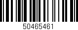 Código de barras (EAN, GTIN, SKU, ISBN): '50465461'