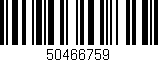 Código de barras (EAN, GTIN, SKU, ISBN): '50466759'