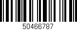 Código de barras (EAN, GTIN, SKU, ISBN): '50466787'