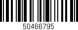 Código de barras (EAN, GTIN, SKU, ISBN): '50466795'