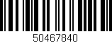 Código de barras (EAN, GTIN, SKU, ISBN): '50467840'