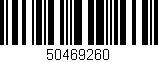 Código de barras (EAN, GTIN, SKU, ISBN): '50469260'