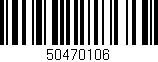 Código de barras (EAN, GTIN, SKU, ISBN): '50470106'