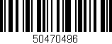 Código de barras (EAN, GTIN, SKU, ISBN): '50470496'