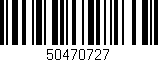 Código de barras (EAN, GTIN, SKU, ISBN): '50470727'