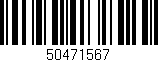 Código de barras (EAN, GTIN, SKU, ISBN): '50471567'