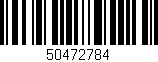 Código de barras (EAN, GTIN, SKU, ISBN): '50472784'