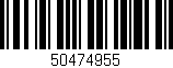 Código de barras (EAN, GTIN, SKU, ISBN): '50474955'