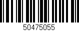 Código de barras (EAN, GTIN, SKU, ISBN): '50475055'