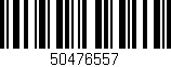 Código de barras (EAN, GTIN, SKU, ISBN): '50476557'