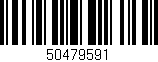 Código de barras (EAN, GTIN, SKU, ISBN): '50479591'