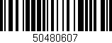 Código de barras (EAN, GTIN, SKU, ISBN): '50480607'