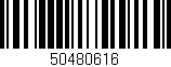 Código de barras (EAN, GTIN, SKU, ISBN): '50480616'