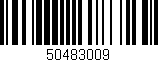 Código de barras (EAN, GTIN, SKU, ISBN): '50483009'