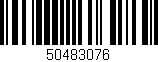 Código de barras (EAN, GTIN, SKU, ISBN): '50483076'