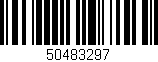 Código de barras (EAN, GTIN, SKU, ISBN): '50483297'