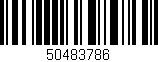 Código de barras (EAN, GTIN, SKU, ISBN): '50483786'