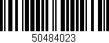 Código de barras (EAN, GTIN, SKU, ISBN): '50484023'