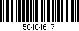 Código de barras (EAN, GTIN, SKU, ISBN): '50484617'