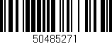Código de barras (EAN, GTIN, SKU, ISBN): '50485271'