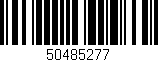 Código de barras (EAN, GTIN, SKU, ISBN): '50485277'