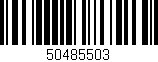 Código de barras (EAN, GTIN, SKU, ISBN): '50485503'