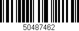 Código de barras (EAN, GTIN, SKU, ISBN): '50487462'
