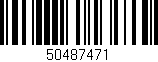 Código de barras (EAN, GTIN, SKU, ISBN): '50487471'