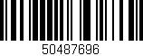 Código de barras (EAN, GTIN, SKU, ISBN): '50487696'