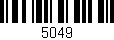 Código de barras (EAN, GTIN, SKU, ISBN): '5049'