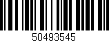 Código de barras (EAN, GTIN, SKU, ISBN): '50493545'