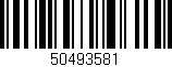 Código de barras (EAN, GTIN, SKU, ISBN): '50493581'