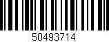 Código de barras (EAN, GTIN, SKU, ISBN): '50493714'
