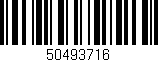Código de barras (EAN, GTIN, SKU, ISBN): '50493716'