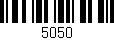 Código de barras (EAN, GTIN, SKU, ISBN): '5050'