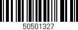 Código de barras (EAN, GTIN, SKU, ISBN): '50501327'