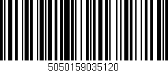 Código de barras (EAN, GTIN, SKU, ISBN): '5050159035120'