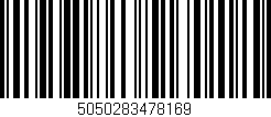 Código de barras (EAN, GTIN, SKU, ISBN): '5050283478169'