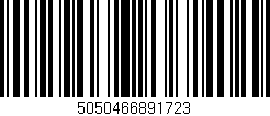 Código de barras (EAN, GTIN, SKU, ISBN): '5050466891723'