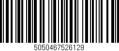Código de barras (EAN, GTIN, SKU, ISBN): '5050467526129'