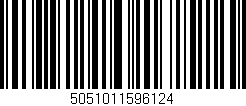Código de barras (EAN, GTIN, SKU, ISBN): '5051011596124'