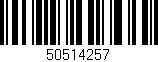 Código de barras (EAN, GTIN, SKU, ISBN): '50514257'