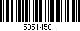 Código de barras (EAN, GTIN, SKU, ISBN): '50514581'
